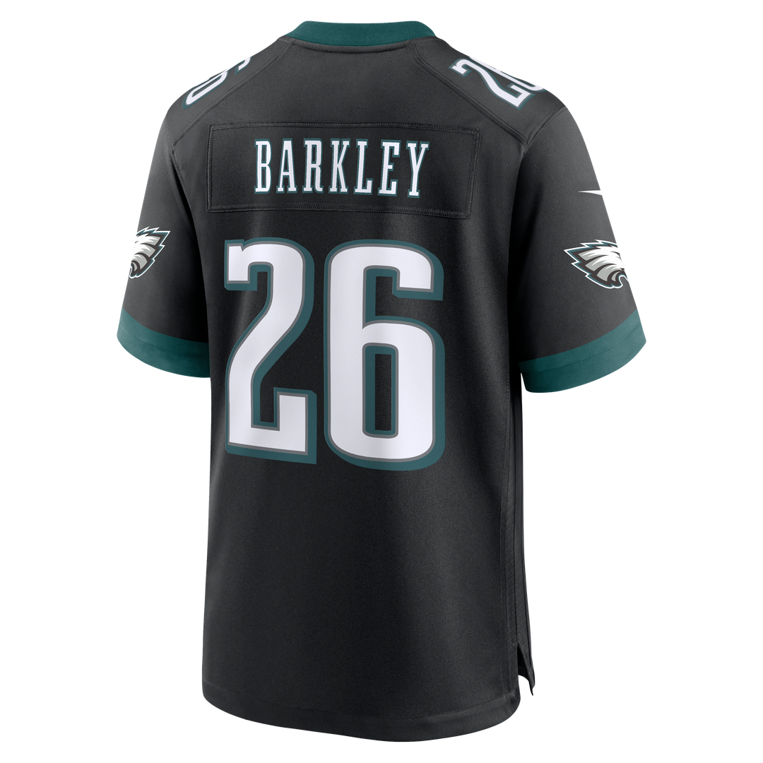 Saquon Barkley Philadelphia Eagles Nike Game Jersey - White Official NFL Team Apparel Football Fan Gear