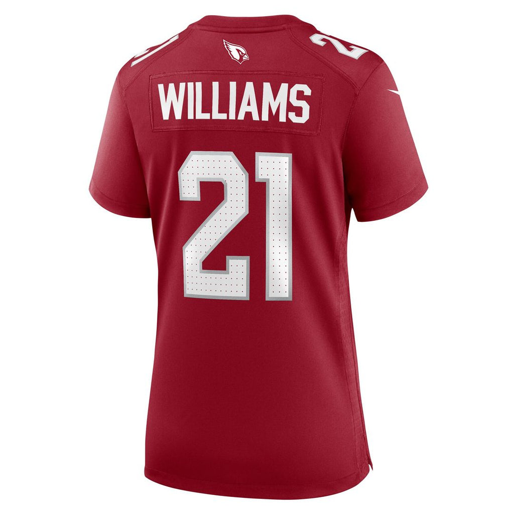 Garrett Williams Arizona Cardinals Nike Women's Game Jersey - Cardinal Official NFL Team Apparel Football Fan Gear