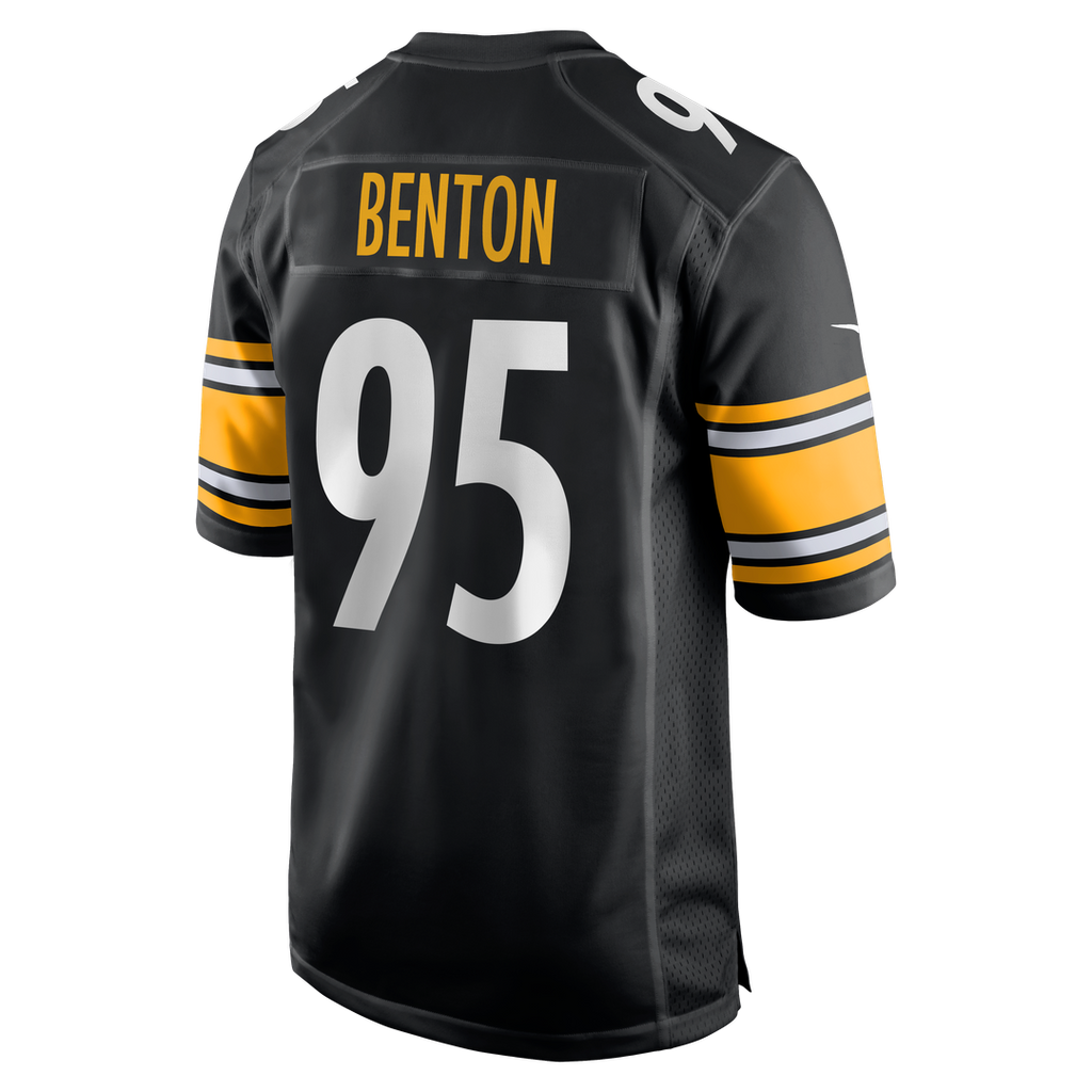 Keeanu Benton Pittsburgh Steelers Nike Team Game Jersey - Black Official NFL Team Apparel Football Fan Gear