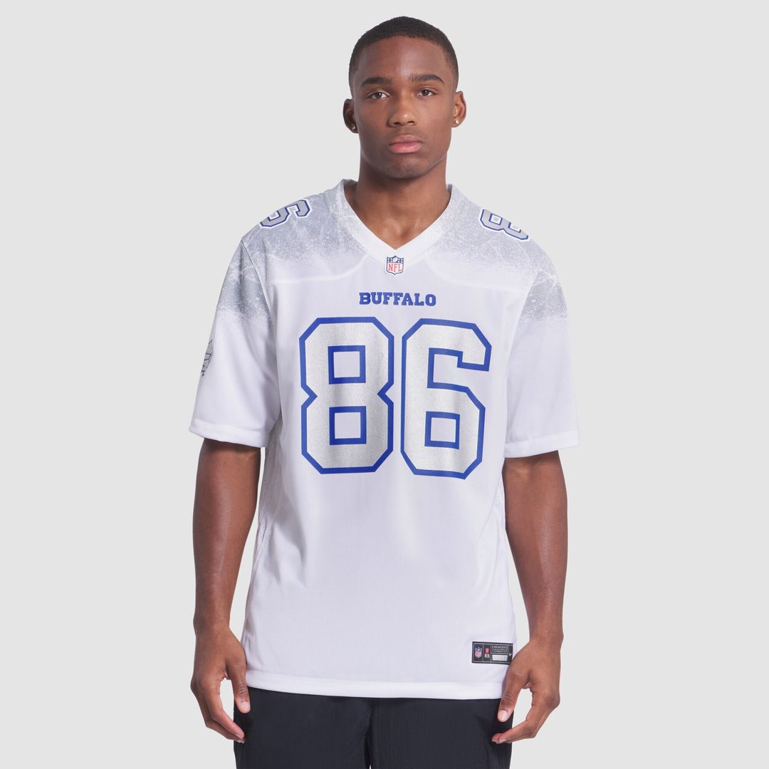 Dalton Kincaid Buffalo Bills Nike 2025 Rivalries Collection Game Jersey - White Official NFL Team Apparel Football Fan Gear