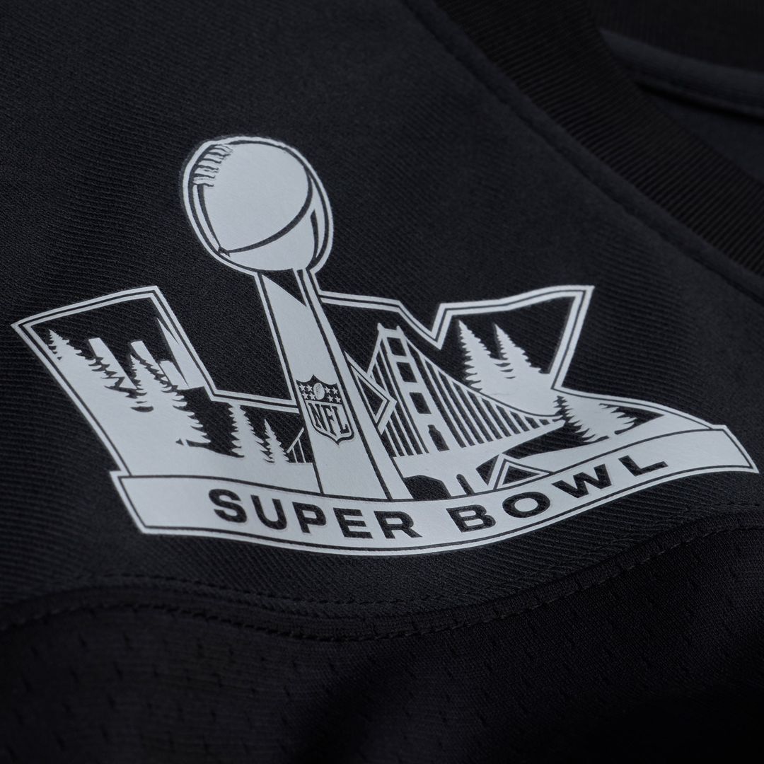 Super Bowl LX Mitchell & Ness x Roc Nation Legacy Jersey - Black Official NFL Team Apparel Football Fan Gear