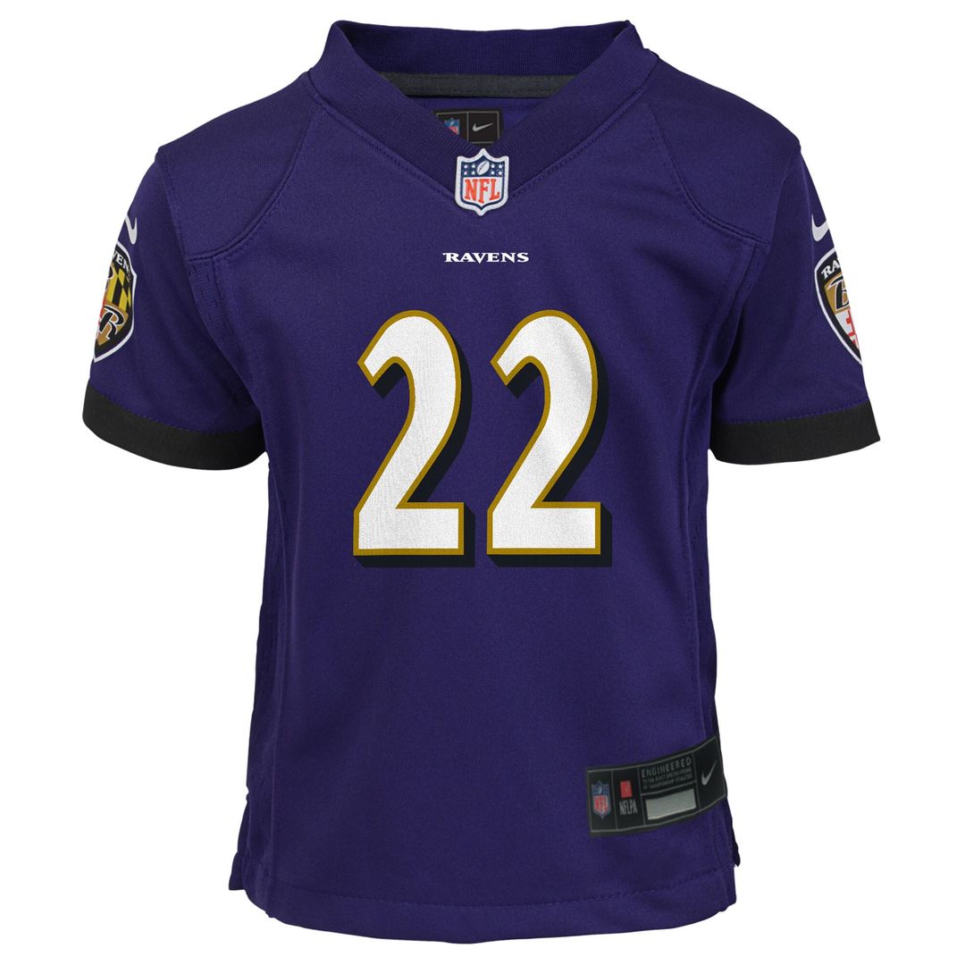 Derrick Henry Baltimore Ravens Nike Toddler Game Jersey - Purple Official NFL Team Apparel Football Fan Gear
