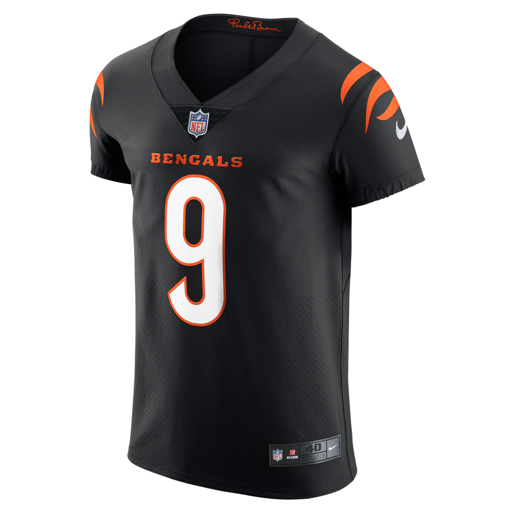 Joe Burrow Cincinnati Bengals Nike Vapor Elite Jersey - Black Official NFL Team Apparel Football Fan Gear