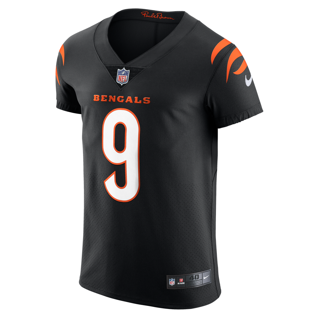 Joe Burrow Cincinnati Bengals Nike Vapor Elite Jersey - Black Official NFL Team Apparel Football Fan Gear