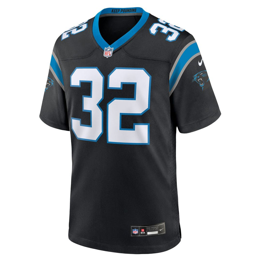 Trevin Wallace Carolina Panthers Nike Team Game Jersey - Black Official NFL Team Apparel Football Fan Gear