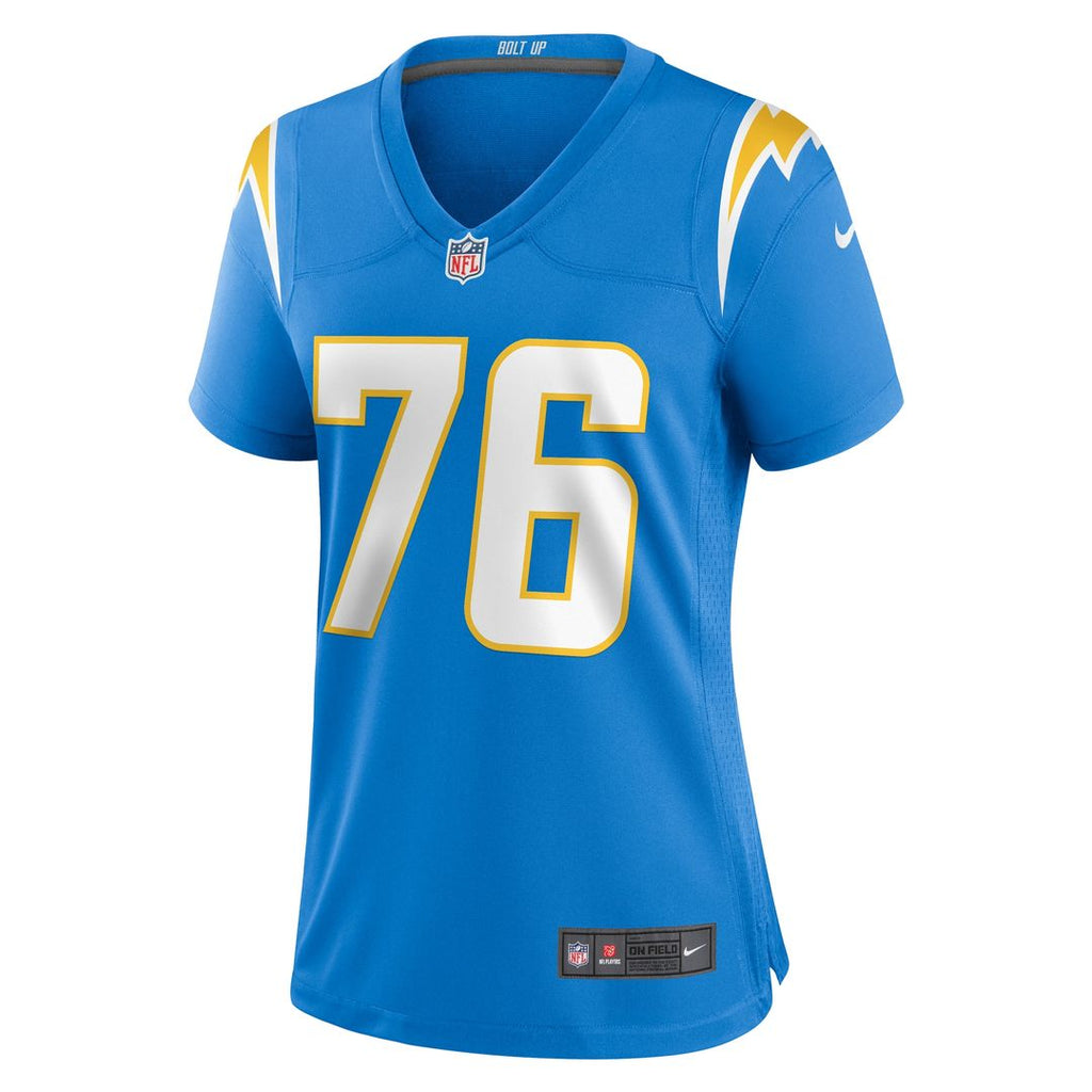 Joe Alt Los Angeles Chargers Nike Women's Game Jersey - Powder Blue Official NFL Team Apparel Football Fan Gear