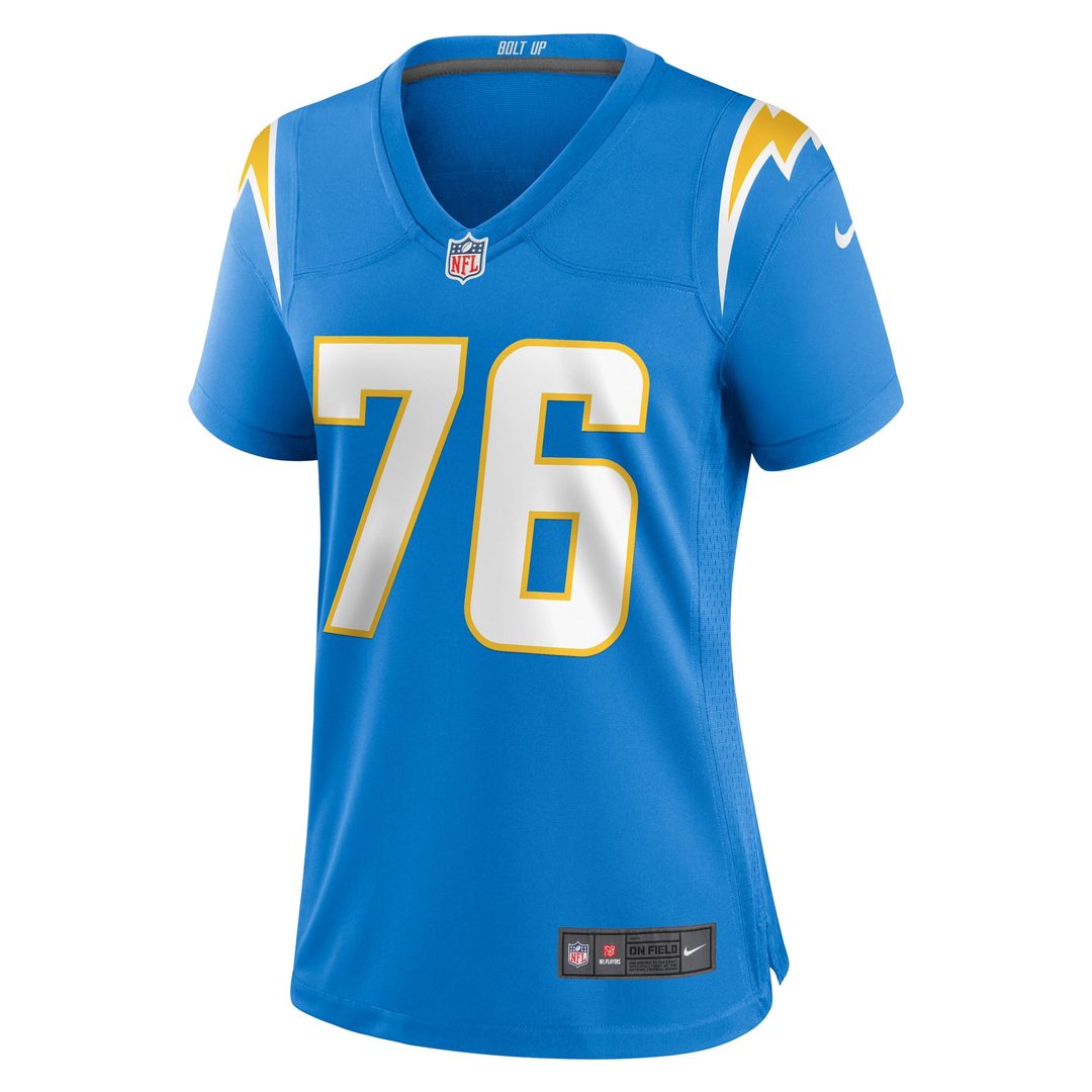 Joe Alt Los Angeles Chargers Nike Women's Game Jersey - Powder Blue Official NFL Team Apparel Football Fan Gear