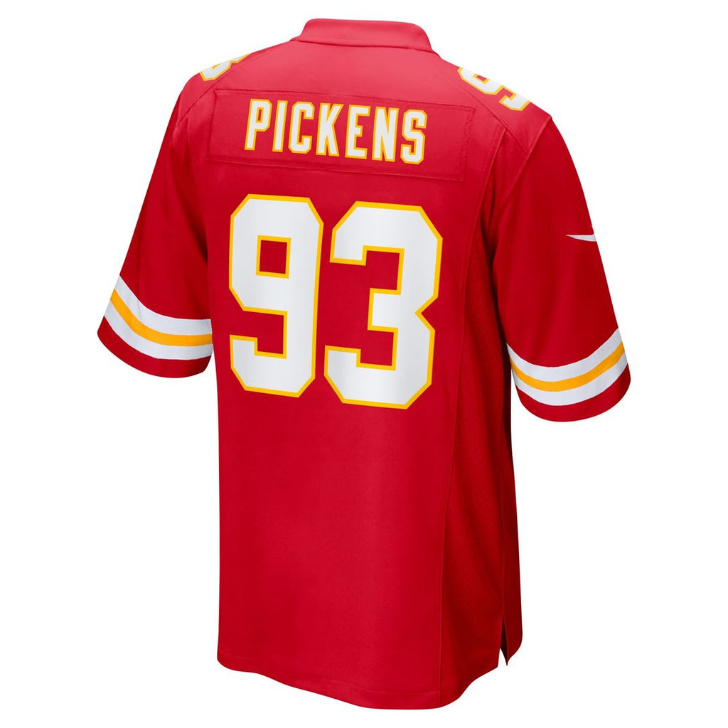 Zacch Pickens Kansas City Chiefs Nike Team Game Jersey - Red Official NFL Team Apparel Football Fan Gear