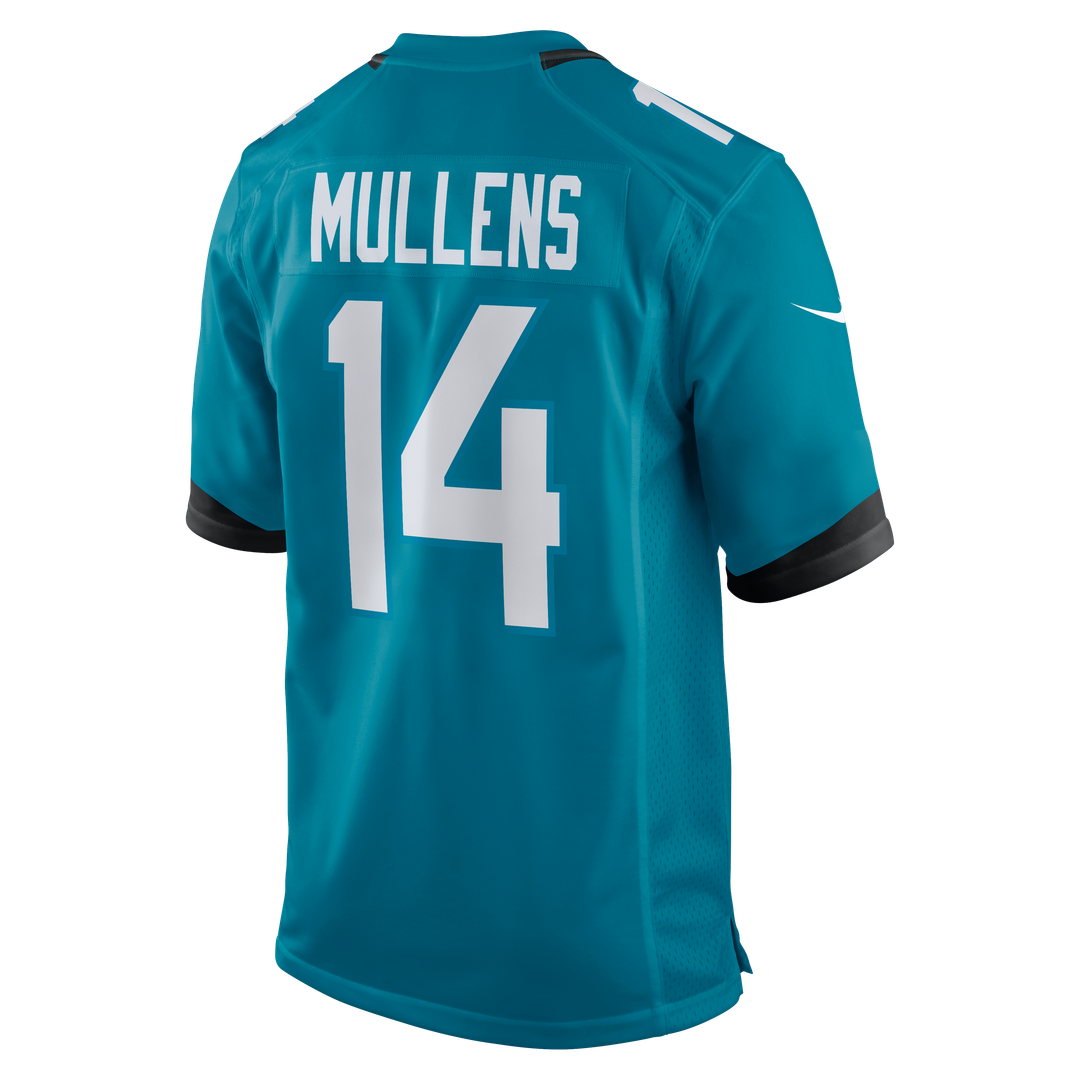 Nick Mullens Jacksonville Jaguars Nike Team Game Jersey - Teal Official NFL Team Apparel Football Fan Gear
