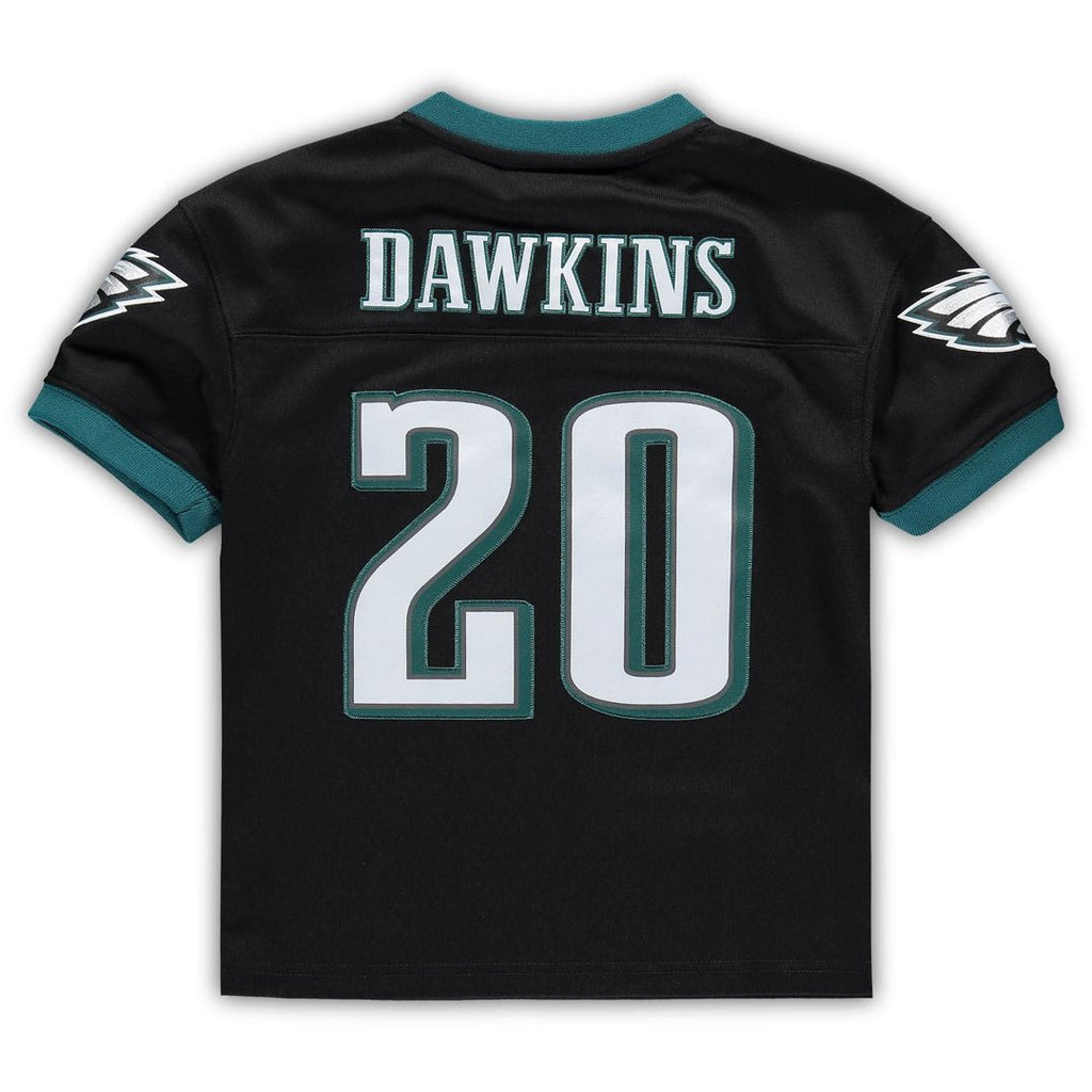 Brian Dawkins Philadelphia Eagles Mitchell & Ness Infant 2004 Retired Legacy Jersey - Black Official NFL Team Apparel Football Fan Gear