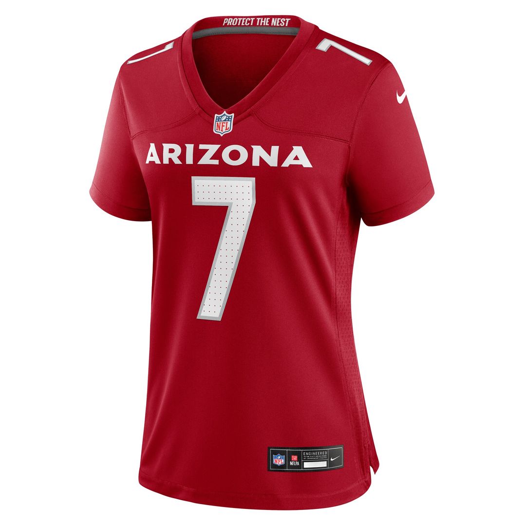 Jacoby Brissett Arizona Cardinals Nike Women's Team Game Jersey - Cardinal Official NFL Team Apparel Football Fan Gear