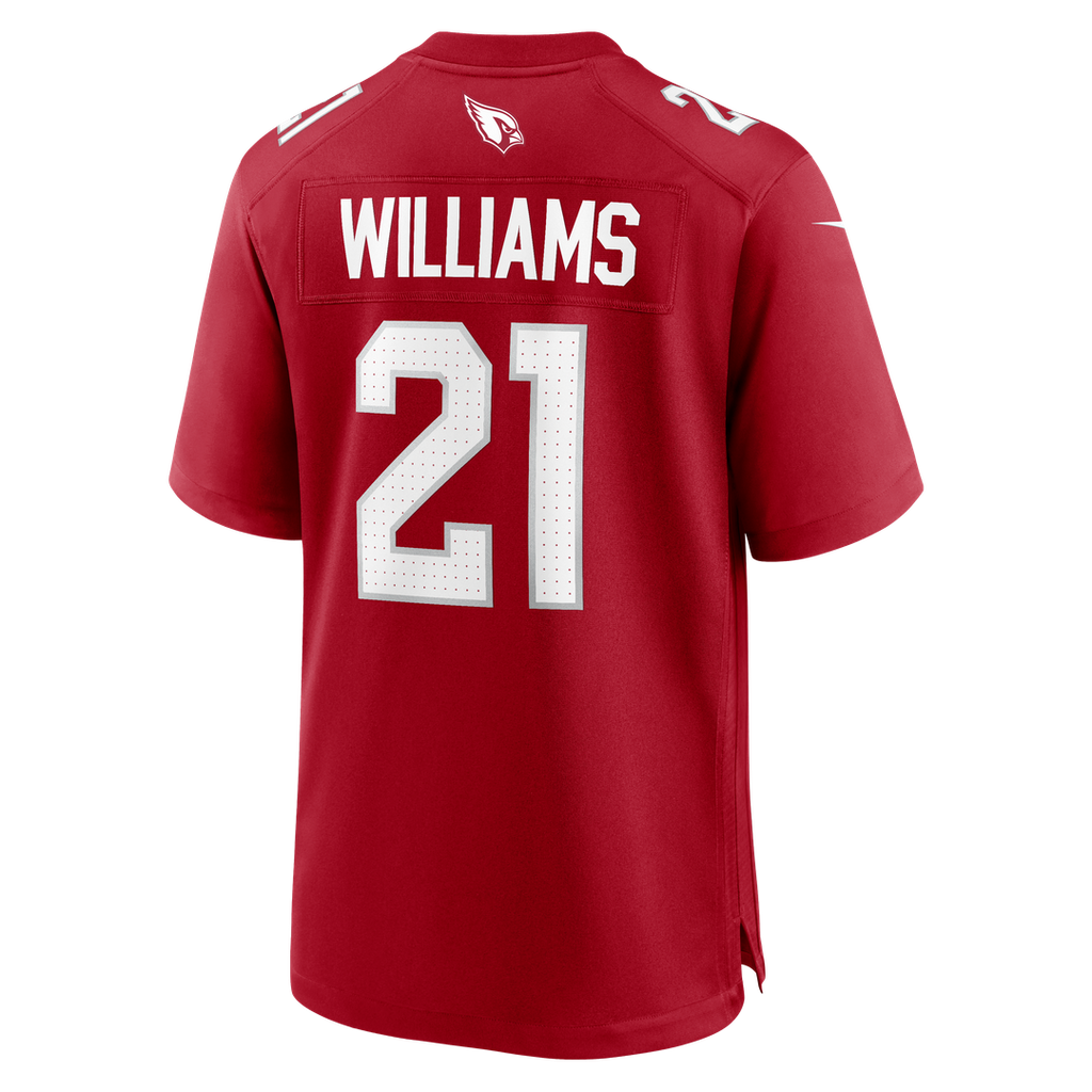 Garrett Williams Arizona Cardinals Nike Game Jersey - Cardinal Official NFL Team Apparel Football Fan Gear