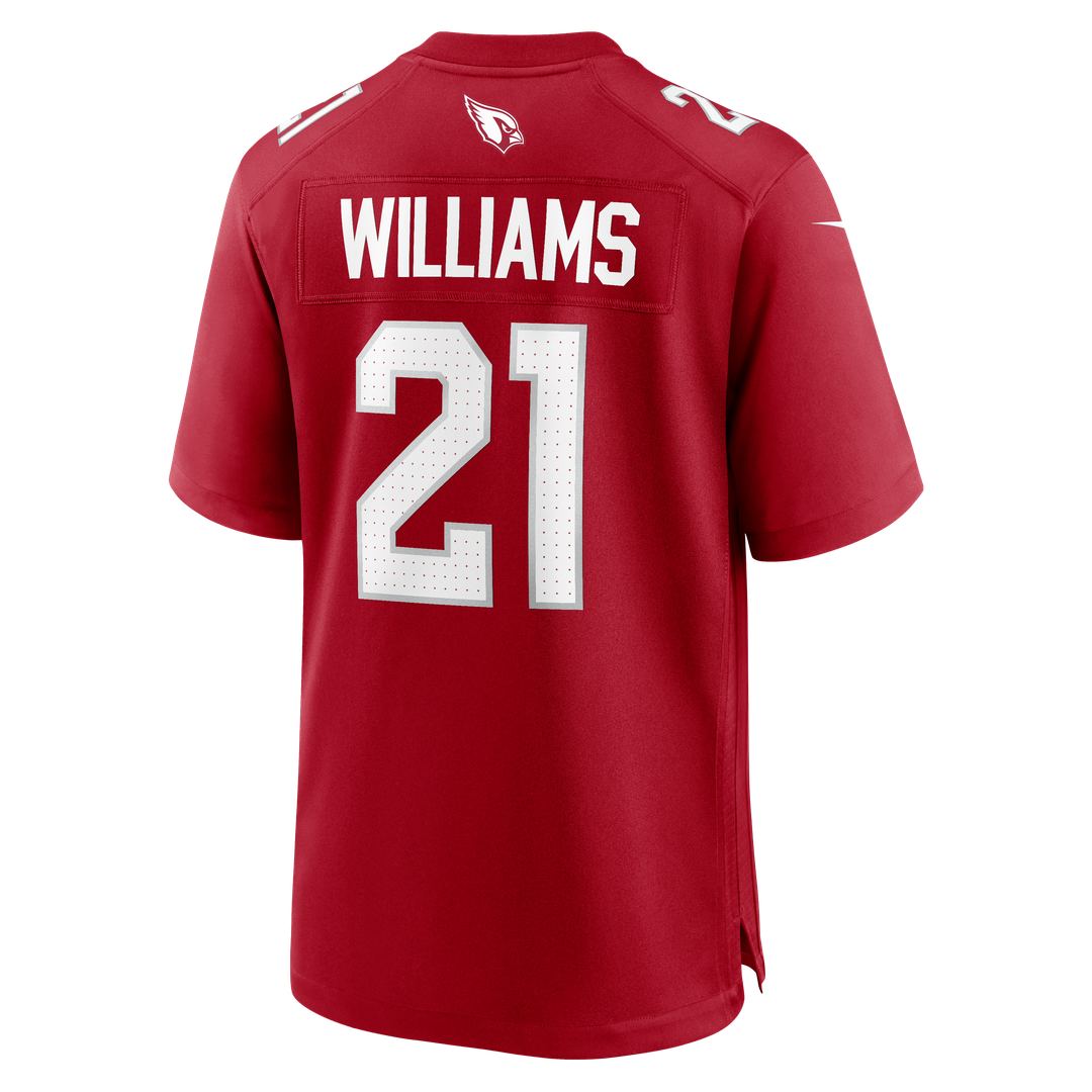 Garrett Williams Arizona Cardinals Nike Game Jersey - Cardinal Official NFL Team Apparel Football Fan Gear