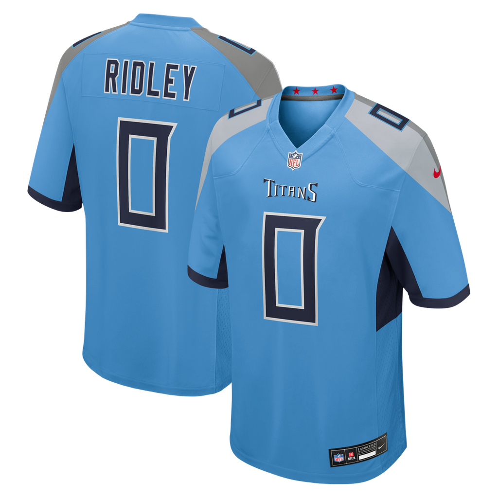 Calvin Ridley Tennessee Titans Nike Team Game Jersey - Light Blue Official NFL Team Apparel Football Fan Gear