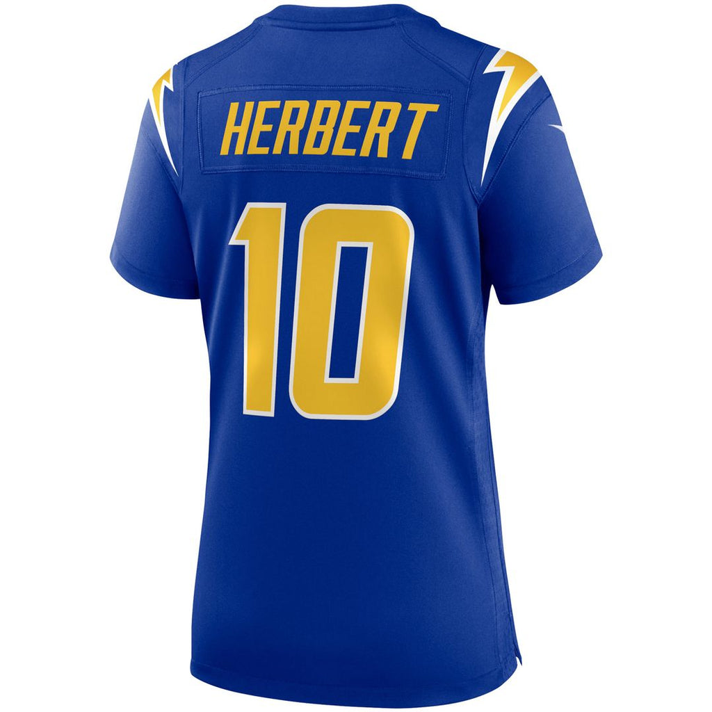 Justin Herbert Los Angeles Chargers Nike Women's Alternate Game Jersey - Navy Official NFL Team Apparel Football Fan Gear
