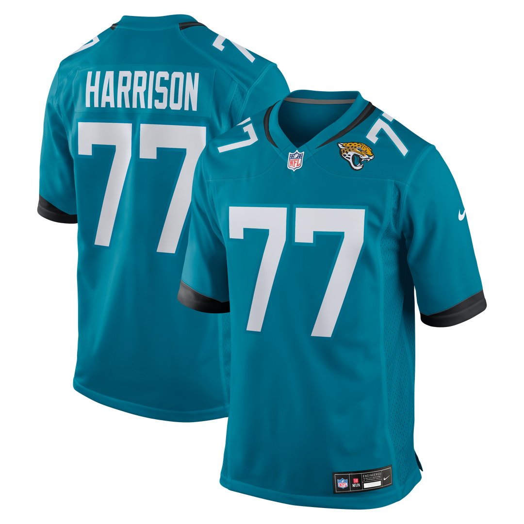 Anton Harrison Jacksonville Jaguars Nike Game Jersey - Teal Official NFL Team Apparel Football Fan Gear