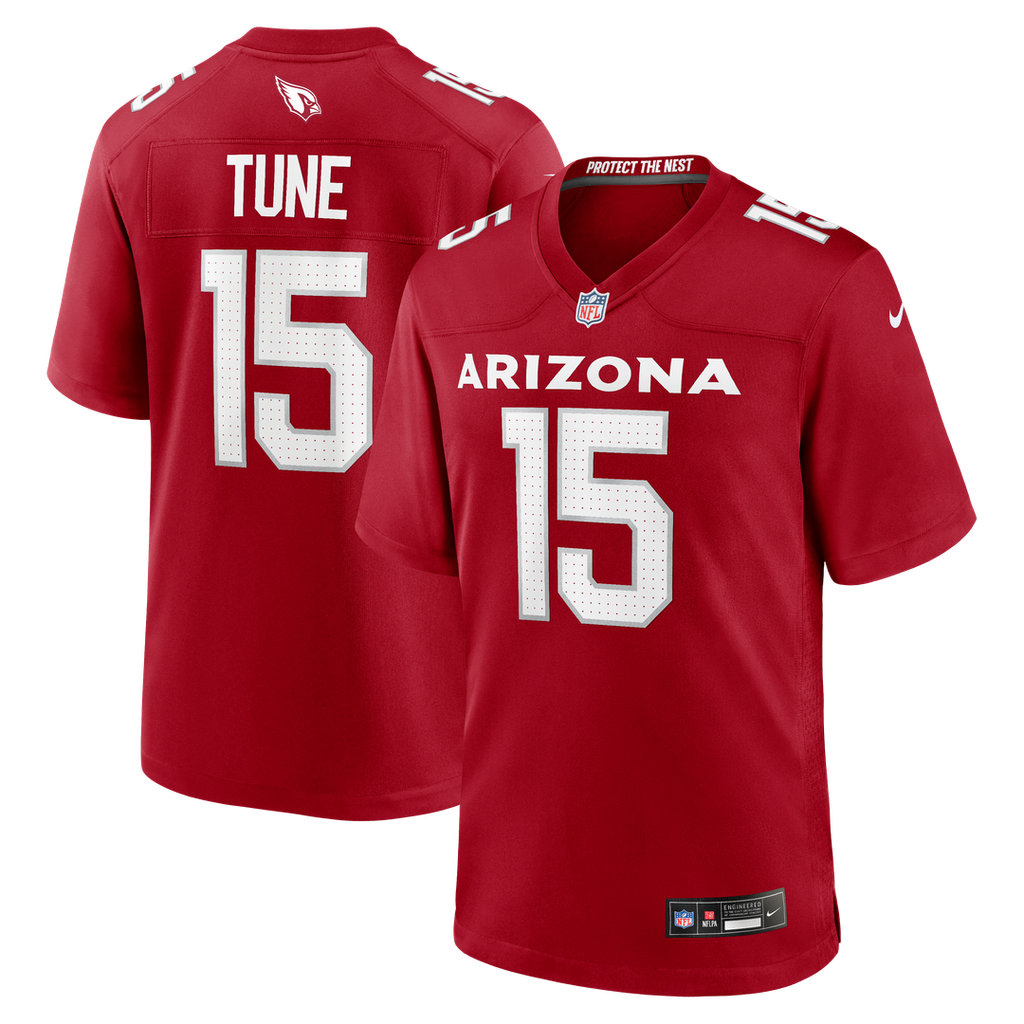 Clayton Tune Arizona Cardinals Nike Game Jersey - Cardinal Official NFL Team Apparel Football Fan Gear