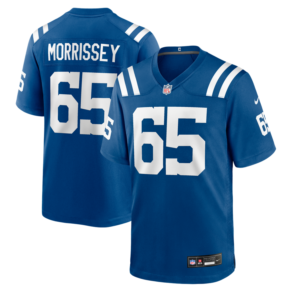 Jimmy Morrissey Indianapolis Colts Nike Team Game Jersey - Royal Official NFL Team Apparel Football Fan Gear