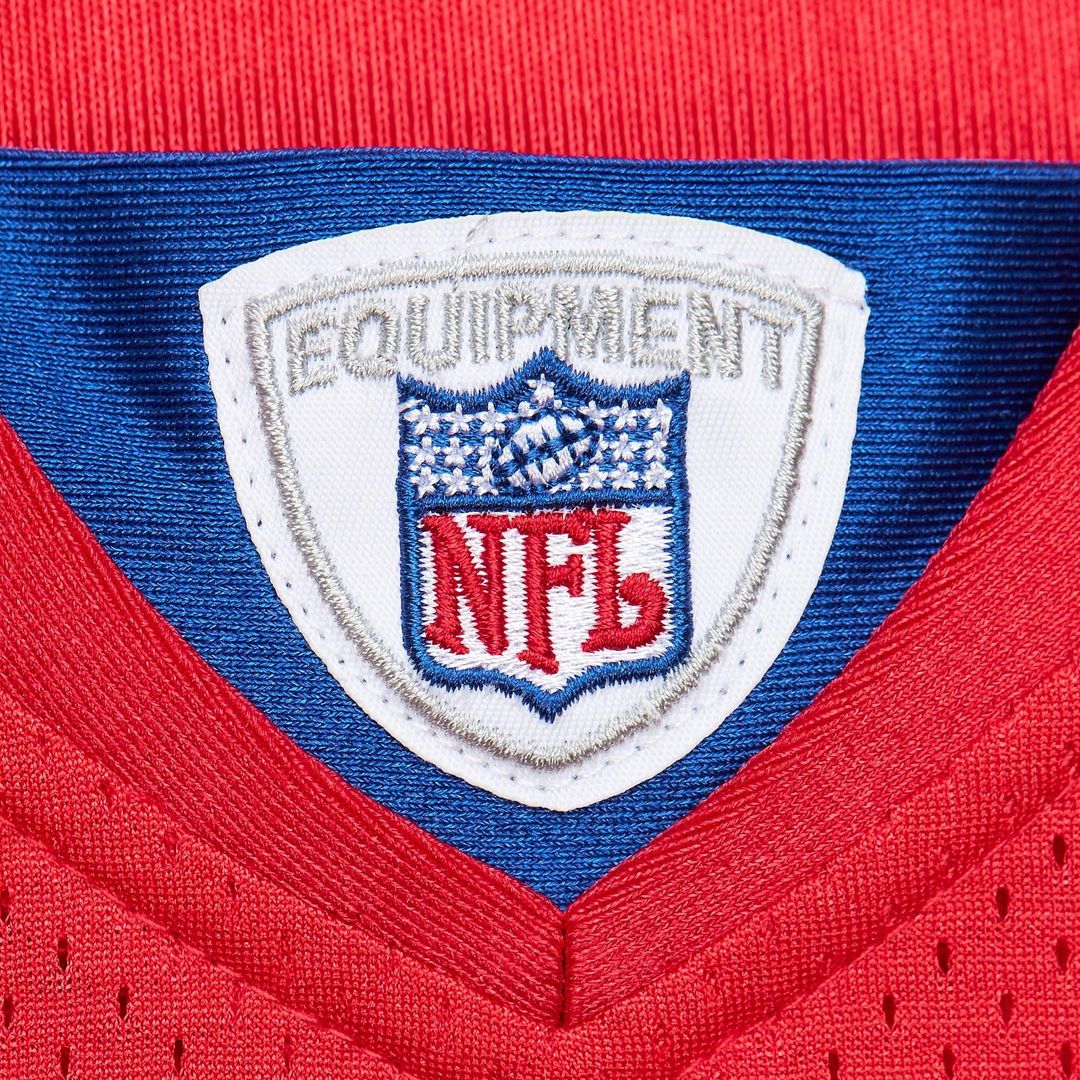 Eli Manning New York Giants 2004 Mitchell & Ness Authentic Throwback Retired Player Jersey - Red Official NFL Team Apparel Football Fan Gear