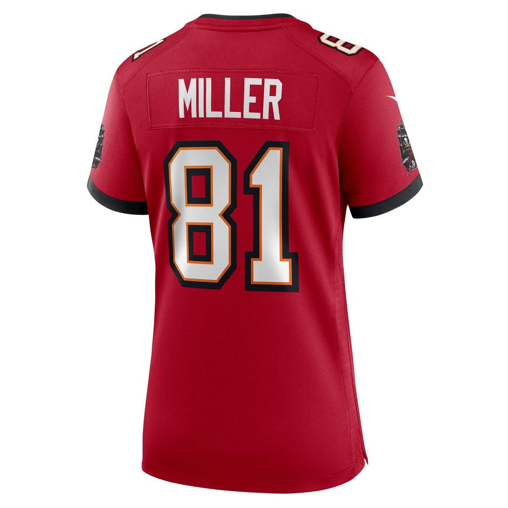 Ryan Miller Tampa Bay Buccaneers Nike Women's Team Game Jersey - Red Official NFL Team Apparel Football Fan Gear