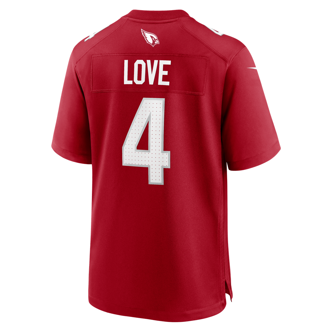 Jeremiyah Love Arizona Cardinals Nike Alternate Game Player Jersey - Black Official NFL Team Apparel Football Fan Gear