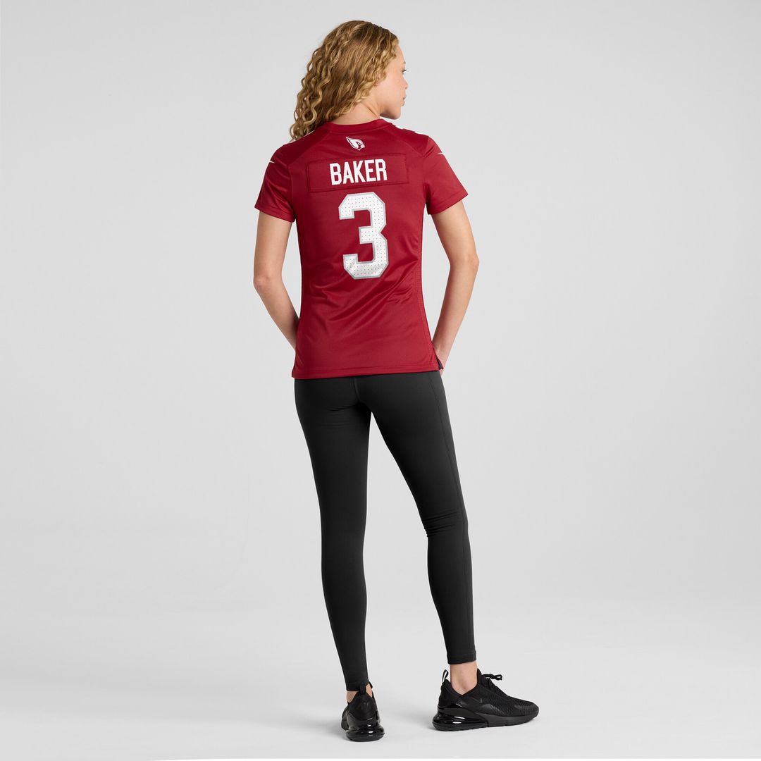 Budda Baker Arizona Cardinals Nike Women's Team Game Jersey - Cardinal Official NFL Team Apparel Football Fan Gear