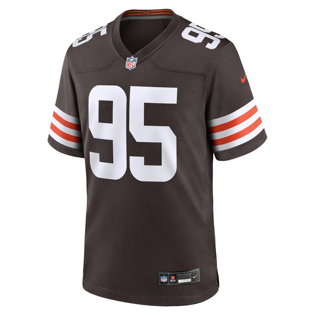 Myles Garrett Cleveland Browns Nike Team Game Jersey - Brown Official NFL Team Apparel Football Fan Gear