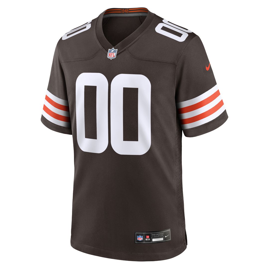 Emmanuel McNeil-Warren Cleveland Browns Nike Game Jersey - Brown Official NFL Team Apparel Football Fan Gear
