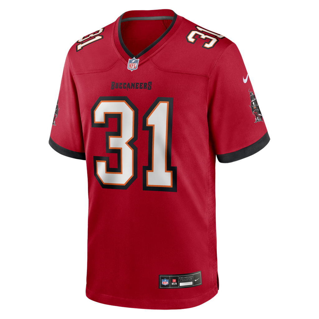 Antoine Winfield Jr. Tampa Bay Buccaneers Nike Game Jersey - Red Official NFL Team Apparel Football Fan Gear