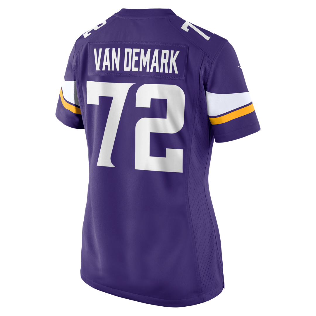 Ryan Van Demark Minnesota Vikings Nike Women's Team Game Jersey - Purple Official NFL Team Apparel Football Fan Gear