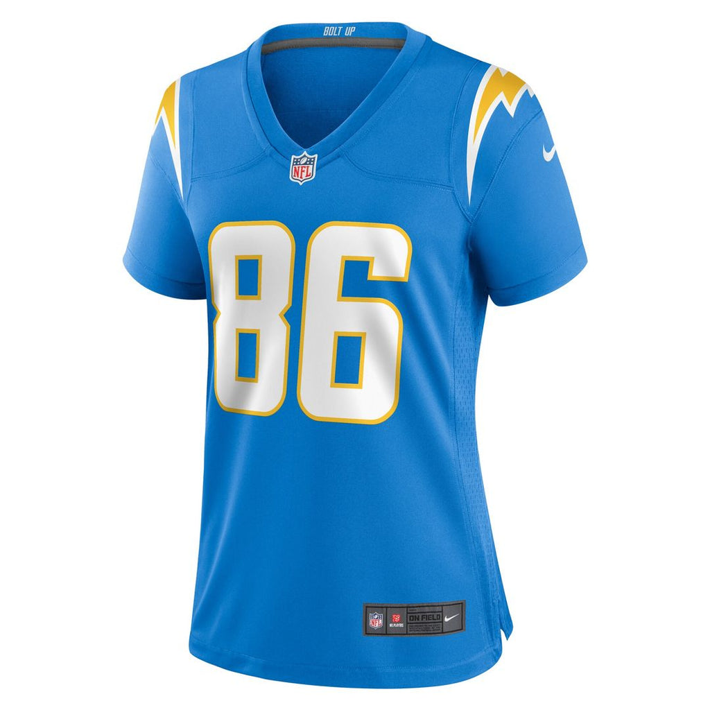 Cornelius Johnson Los Angeles Chargers Nike Women's Game Jersey - Powder Blue Official NFL Team Apparel Football Fan Gear