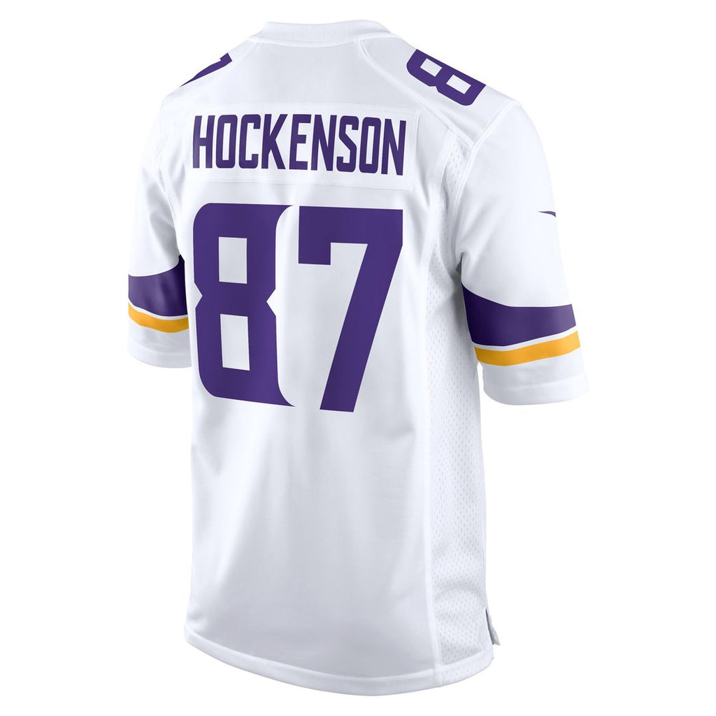 T.J. Hockenson Minnesota Vikings Nike Game Player Jersey - White Official NFL Team Apparel Football Fan Gear