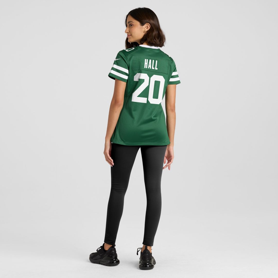 Breece Hall New York Jets Nike Women's Game Jersey - Legacy Green Official NFL Team Apparel Football Fan Gear