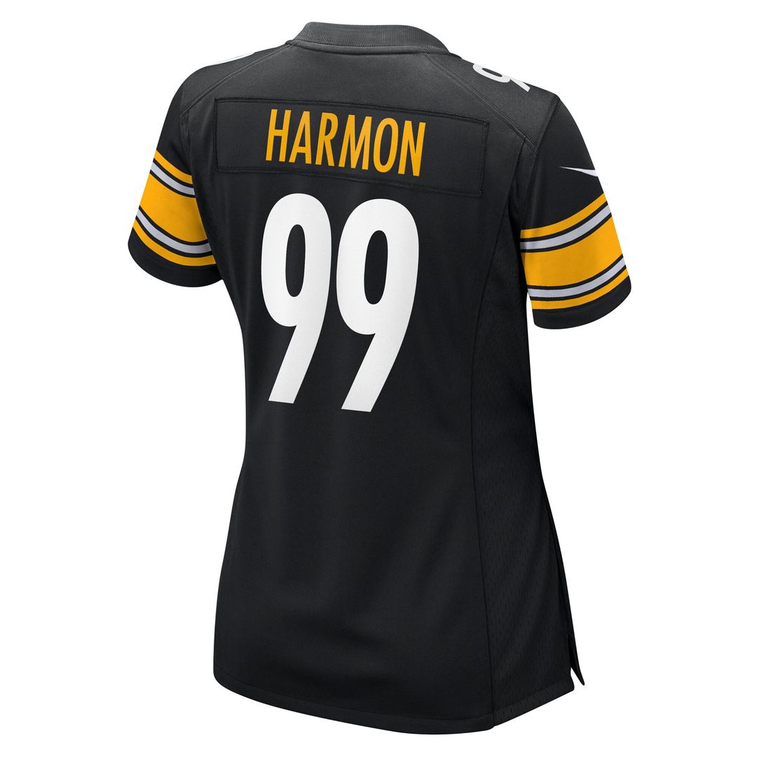 Derrick Harmon Pittsburgh Steelers Nike Women's Team Game Jersey - Black Official NFL Team Apparel Football Fan Gear