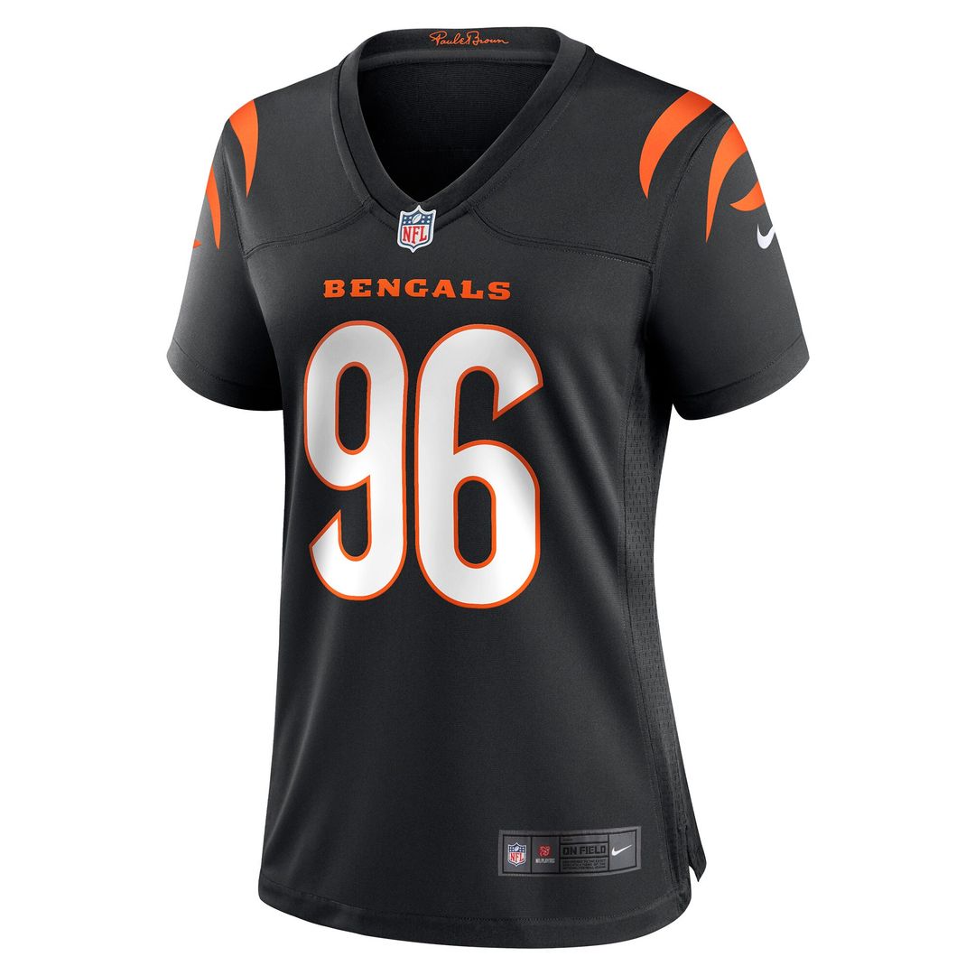 Cam Sample Cincinnati Bengals Nike Women's Game Jersey - Black Official NFL Team Apparel Football Fan Gear