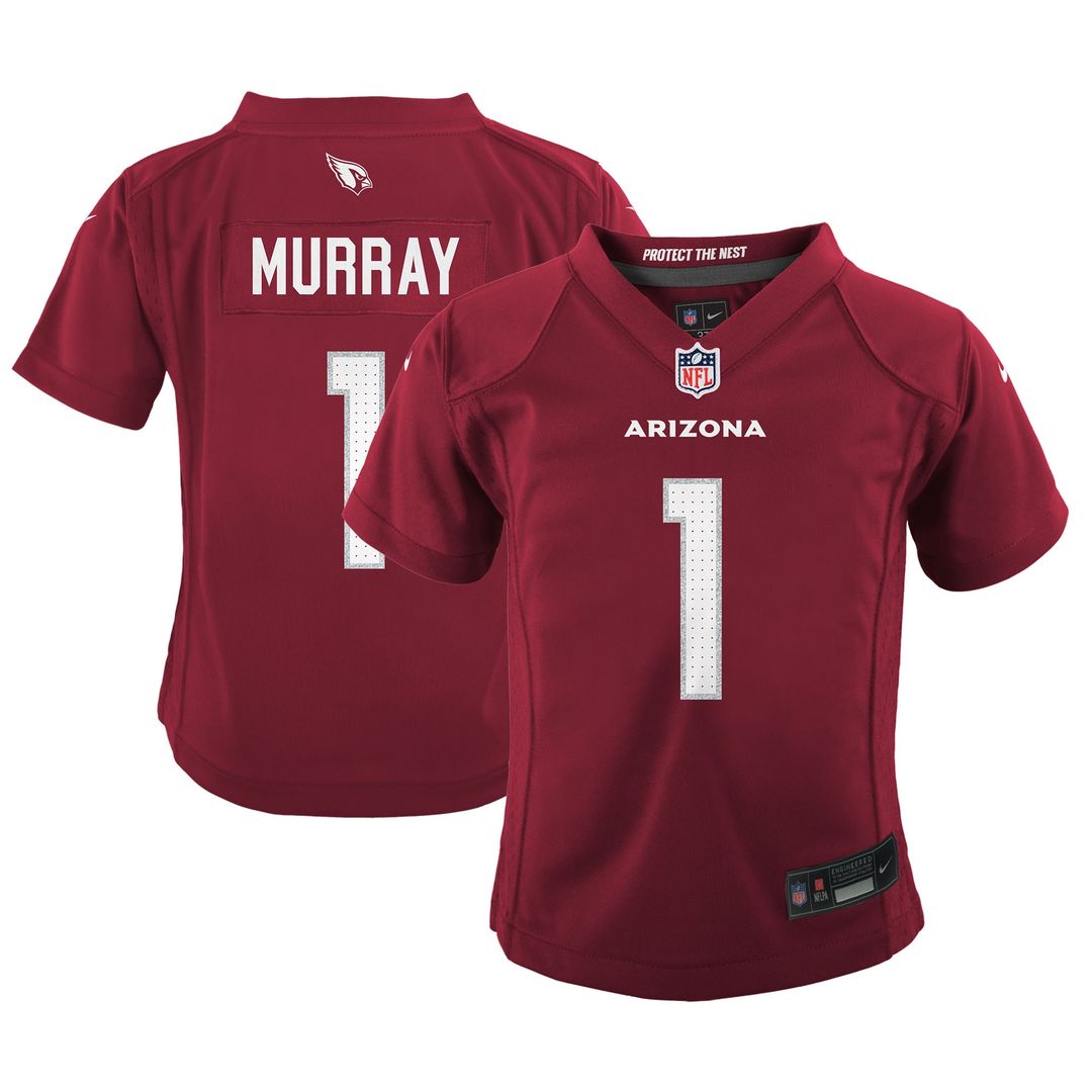 Kyler Murray Arizona Cardinals Nike Preschool Game Jersey - Cardinal Official NFL Team Apparel Football Fan Gear