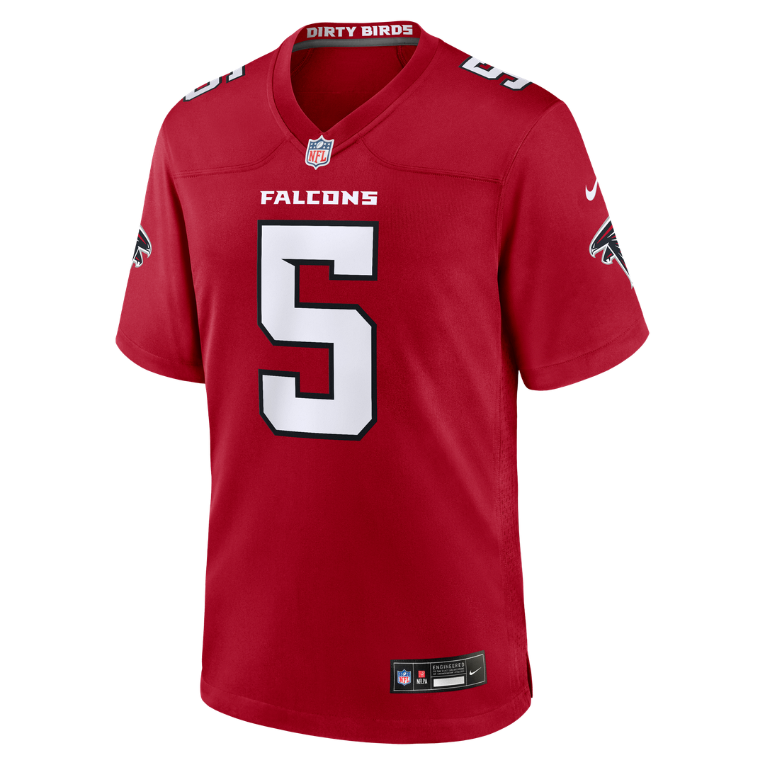Drake London Atlanta Falcons Nike Game Jersey - White Official NFL Team Apparel Football Fan Gear