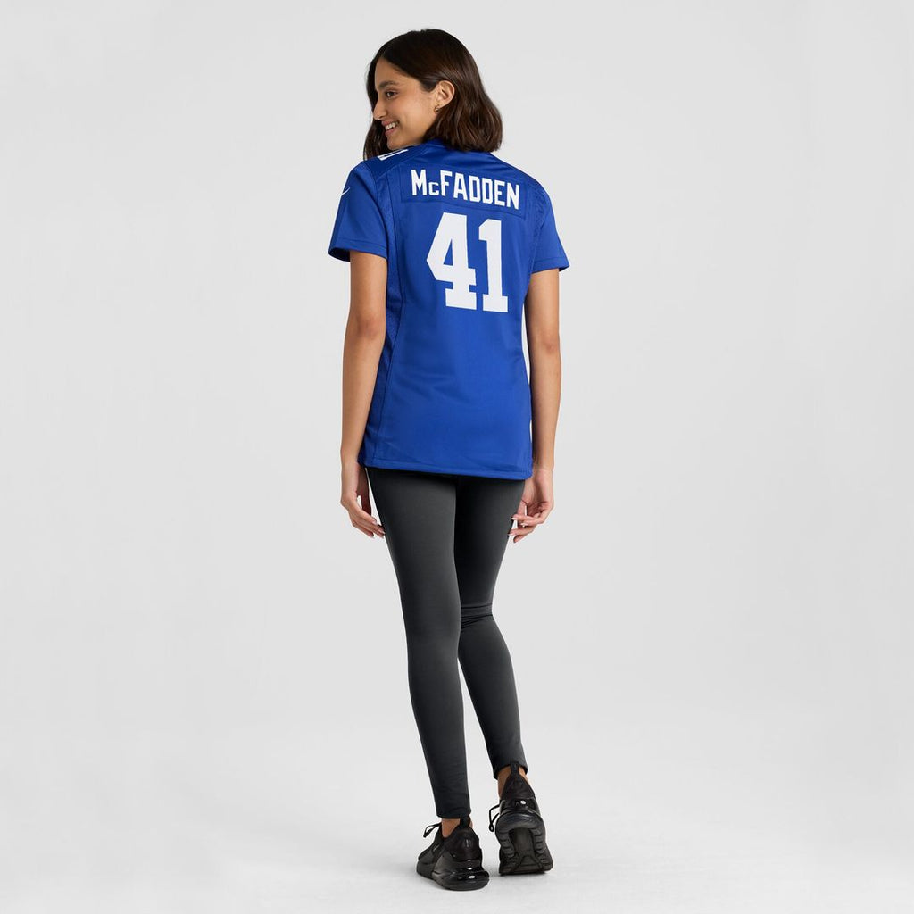 Micah McFadden New York Giants Nike Women's Game Player Jersey - Royal Official NFL Team Apparel Football Fan Gear
