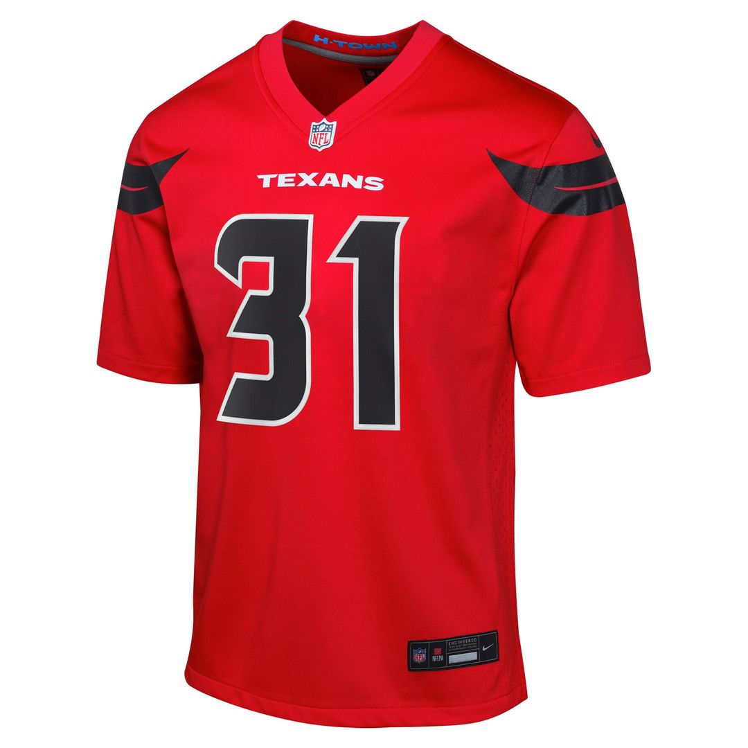 Dameon Pierce Houston Texans Nike Youth Game Jersey - Red Official NFL Team Apparel Football Fan Gear