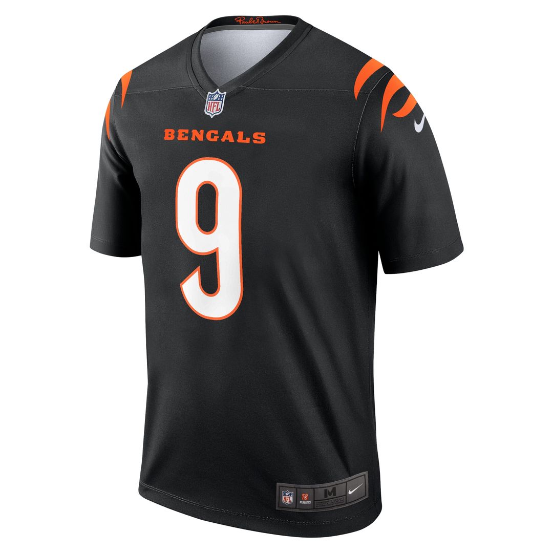 Joe Burrow Cincinnati Bengals Nike Legend Player Performance Top - Black NFL Fan Gear Popular Style