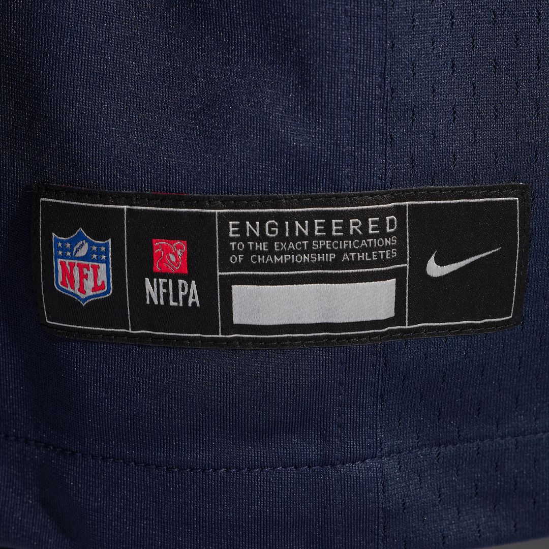 Nick McCloud Chicago Bears Nike Team Game Jersey - Navy Official NFL Team Apparel Football Fan Gear