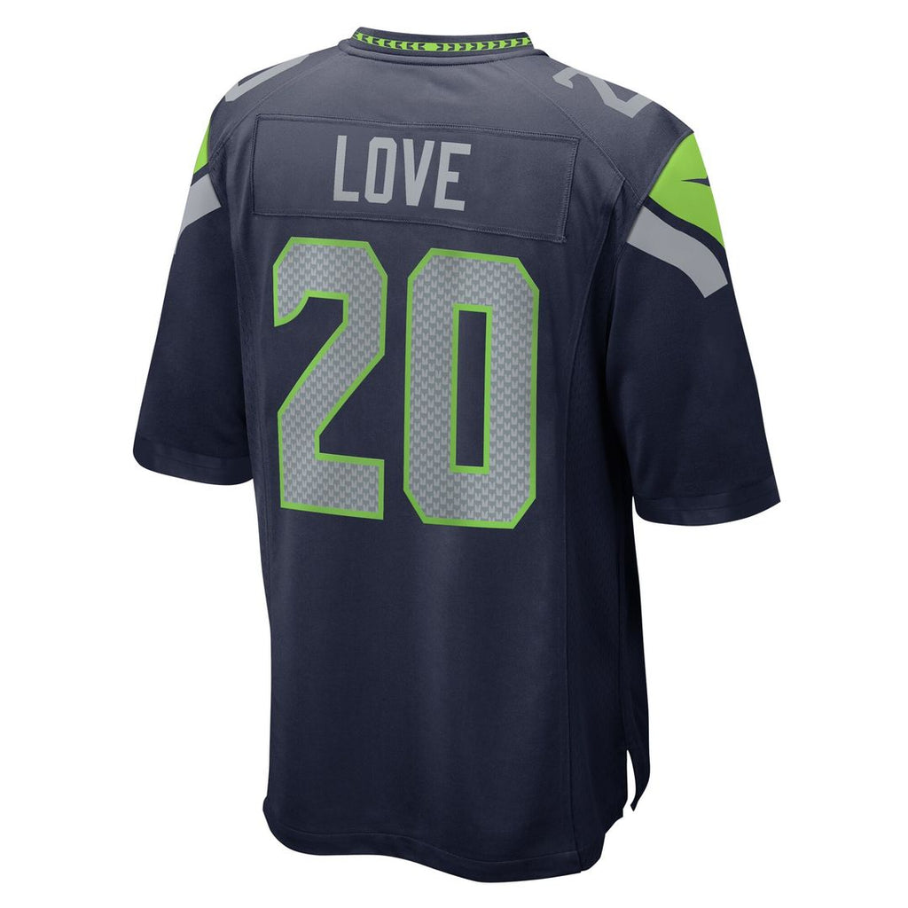 Julian Love Seattle Seahawks Nike Game Jersey - College Navy Official NFL Team Apparel Football Fan Gear