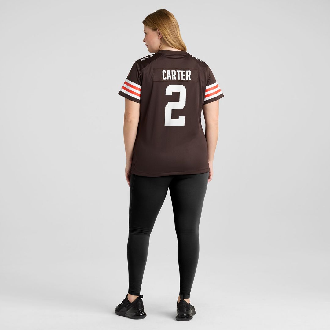 DeAndre Carter Cleveland Browns Nike Women's Team Game Jersey - Brown Official NFL Team Apparel Football Fan Gear