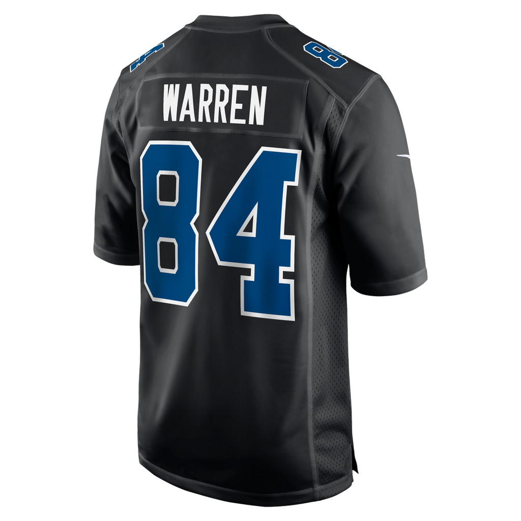 Tyler Warren Indianapolis Colts Nike Fashion Game Jersey - Carbon Black Official NFL Team Apparel Football Fan Gear