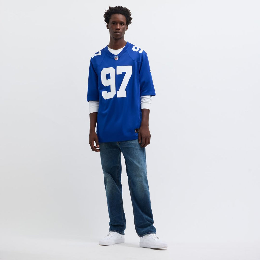 Dexter Lawrence II New York Giants Nike Team Game Player Jersey - Royal Official NFL Team Apparel Football Fan Gear
