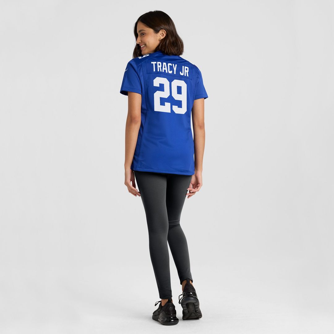 Tyrone Tracy Jr. New York Giants Nike Women's Game Jersey - Royal Official NFL Team Apparel Football Fan Gear