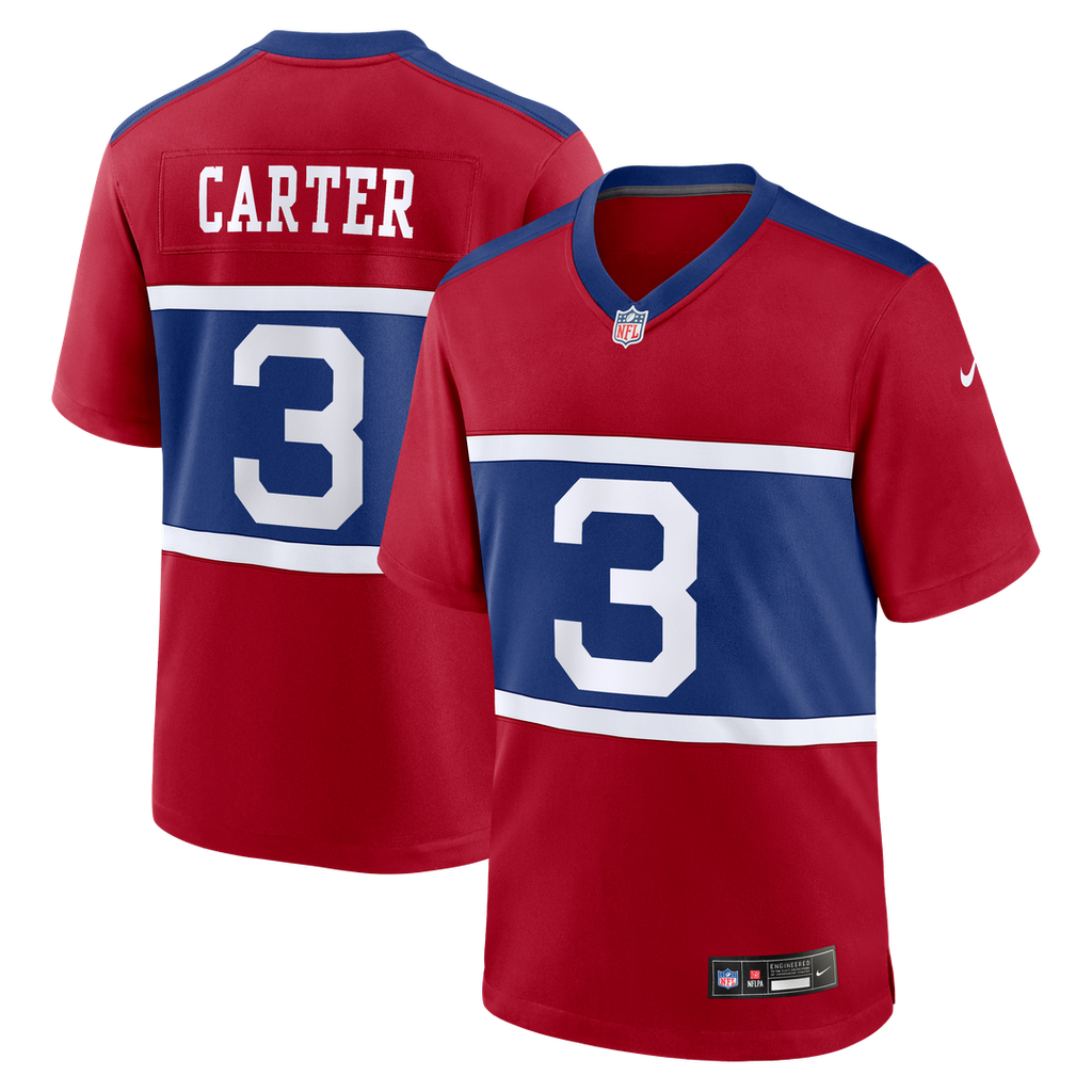 New York Giants Nike Alternate Game Jersey - Red Official NFL Team Apparel Football Fan Gear