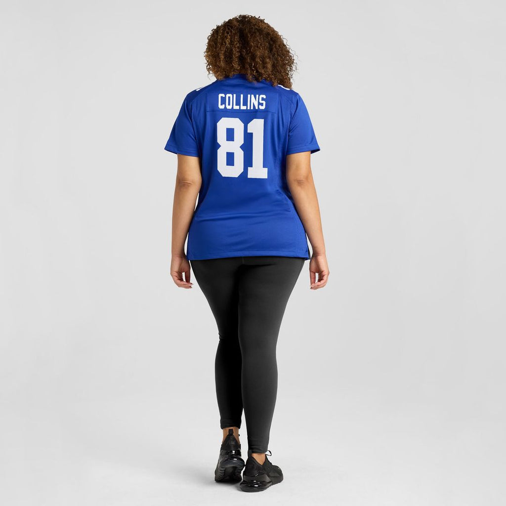 Beaux Collins New York Giants Nike Women's Team Game Jersey - Royal Official NFL Team Apparel Football Fan Gear
