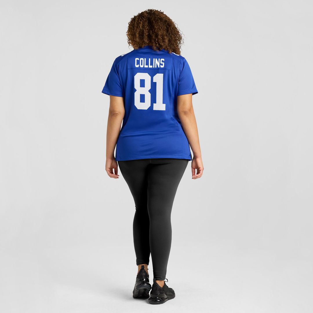 Beaux Collins New York Giants Nike Women's Team Game Jersey - Royal Official NFL Team Apparel Football Fan Gear