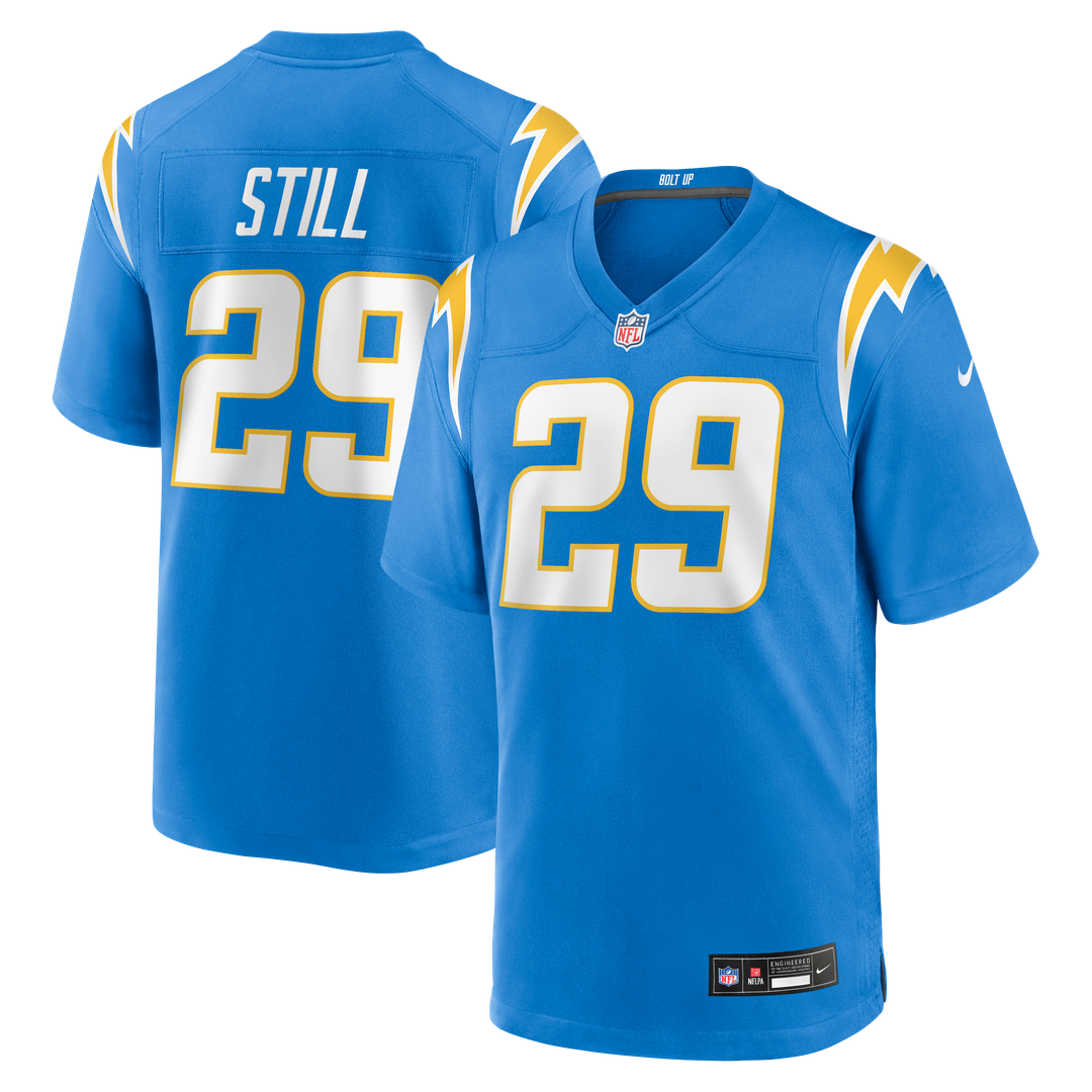 Tarheeb Still Los Angeles Chargers Nike Team Game Jersey - Powder Blue Official NFL Team Apparel Football Fan Gear